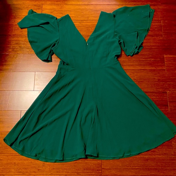 Shein Butterfly Sleeve Dress - Picture 2 of 5